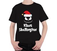 T-shirt personnalisé pour homme « L'Étrange Noël de monsieur Jack Skellington », T-shirt noir pour enfant, 140