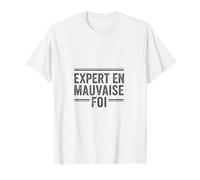 T-Shirt Pétanque Humour Homme | Expert en Mauvaise Foi T-Shirt