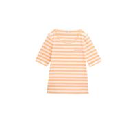 T-shirt petit brodé femme Tom Tailor Orange S