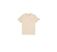 Alpha Industries Basic Small Logo T-Shirt pour homme Taille XL - Beige