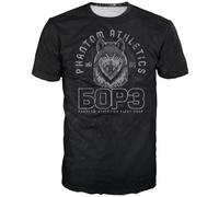 T-shirt Phantom Athletics Evo БОРЗ Noir 2XL Male