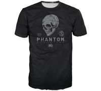 T-shirt Phantom Athletics Evo skull Noir S Male