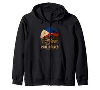 T-Shirt Philippines, T-Shirt Graphique avec Drapeau philippin pour Les Amoureux Sweat à Capuche