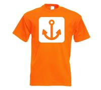 T-Shirt Pictogrammes Ancrage Port Pour Hommes Funshirt Imprimé Design