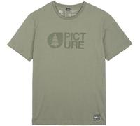 T-shirt PICTURE BASEMENT FLOCK olive poussiéreux S