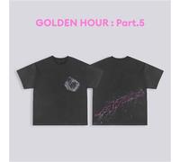 T-shirt Pigment Taille XL Golden Hour Part 5 Design Ateez