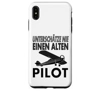 T-Shirt Pilote Alter Pilot fliegt Flugzeug Cockpit Geschenk Coque pour iPhone XS Max