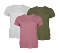 T-shirt Pinewood Femme lot de 3 White/Pine/Lantana L