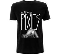 T-shirt pixies death to the pixies unisexe noir taille xl Noir G
