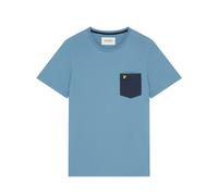 T-shirt poche contrastÃ©e Lyle & Scott Bleu S