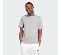 T-shirt poche graphique Lounge Slides Charcoal Solid Grey S