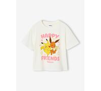 T-shirt Pokémon ? fille manches courtes écru 6A