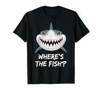 T-shirt Poker Fish « Where's the Fish » Shark T-Shirt