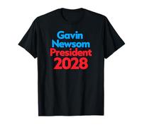 T-Shirt Politique Gavin Newsom President 2028 T-Shirt