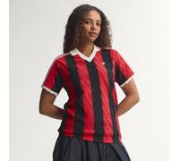 Adidas Originals, Femme, Tops, Rouge, Taille: 40 FR Polo à Manches Courtes