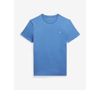 T-shirt Polo Ralph Lauren Custom Slim Fit manche courte bleu lumineux - S