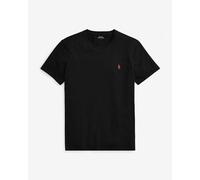 T-shirt Polo Ralph Lauren Custom Slim Fit manche courte noir rouge - M