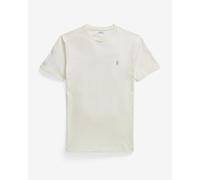 T-shirt Ralph Lauren Custom Slim Fit manches courtes blanc cassé - XL