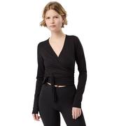 T-shirt portefeuille femme Mandala Noir L