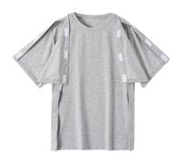 T-Shirt Post-épaule chirurgicale pour Homme - à Manches Courtes avec Boutons Pression de qualité supérieure Manchette des rotateurs Vêtement après Chirurgie récupération 2026