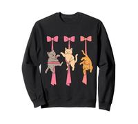 T-Shirt pour Chaton Funny Aerial Silks Cats Circus Acrobat Sweatshirt
