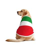 T-shirt pour chien avec drapeau de Rhénanie du Nord-Westphalie - Léger et extensible - Pour chiens de taille moyenne et grande - Pour la marche, les activités de plein air
