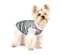 T-shirt pour chien de qualité supérieure avec peinture à l'aquarelle - 100 % coton doux Ropa Para Perros, parfait pour les chiens de petite et moyenne taille, chemise élégante et confortable pour