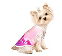 T-shirt pour chien motif troupeau d'éléphants sous le soleil couchant - Doux et respirant - Facile à mettre et à enlever - Convient pour les petits animaux de compagnie