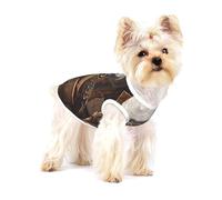 T-shirt pour chien Portrait of an Owl Premium - 100 % coton doux Ropa Para Perros, parfait pour les chiens de petite et moyenne taille, chemise élégante et confortable pour chiens S