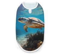T-shirt pour chien Protect Marine Life - Séchage rapide - Respirant - Doux et extensible - Sans manches - XL