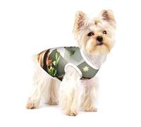 T-shirt pour chien The Girl with Angel Wings Premium - 100 % coton doux Ropa Para Perros, parfait pour les chiens de petite et moyenne taille, chemise élégante et confortable pour chiens, taille S