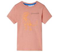 T-shirt pour enfants à manches courtes kaki clair 104 vidaXL