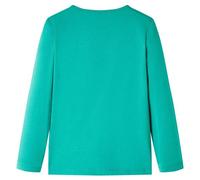 T-Shirt Pour Enfants À Manches Longues Vert Vif 104