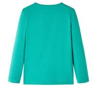 T-Shirt Pour Enfants À Manches Longues Vert Vif 116