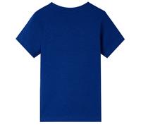 T-Shirt Pour Enfants Avec Manches Courtes Bleu Foncé 116
