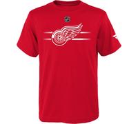 T-shirt pour enfants DET Main Apro Logo S/S Coton Home Detroit Red Wings - 10-12 ans