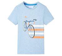 T-shirt pour enfants mélange bleu pâle 92/104/116/128/140 3-4 ans