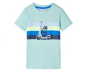 T shirt pour enfants menthe clair 116