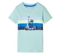 T-shirt pour enfants menthe clair 5 dimensions disponibles 9-10 ans
