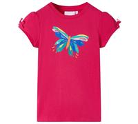 T-Shirt Pour Enfants Rose Vif 116