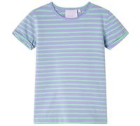 T-Shirt pour Enfants Vêtement Manches Courtes Col Rond Tout-Petit Menthe Vif 140