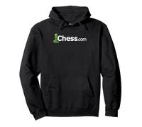 T-shirt pour fan du site d'échecs en ligne avec logo classique de Chess.com, noir Sweat à Capuche