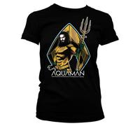 T-Shirt Pour Femme Aquaman Officiellement Licencié Tailles S-XXL