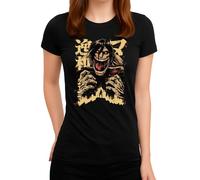 T-shirt pour femme Attack on Titan - Eren, Mikasa, Armin et combats de titans épiques pour les fans de Shingeki no Kyojin Style XVII, Noir , 3XL