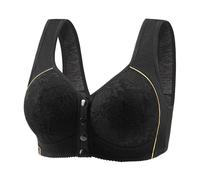 T-shirt pour femme, décontracté, réglable, respirant, sans rassemblement avec anneaux en acier, vêtements de sport pour femme, ensemble de fitness, Noir , 44