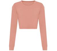 Just Ts T-Shirt Court à Manches Longues Femme Col Rond Jersey