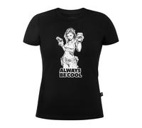 T-shirt pour femmes ABC Always Be Cool Helikon-Tex - Black XL