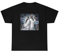 T-shirt pour homme 21 Jump Street parodie drôle Jonah Hill Kanye Ye West Jewish Tee, Noir/blanc, L
