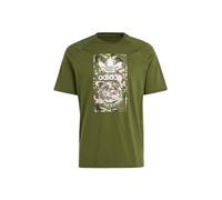 T-shirt pour homme adidas Camo Tongue Vert, vert, M
