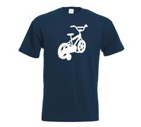 T-Shirt Pour Homme Avec Design Imprimé De Roues Stabilisateur De Vélo